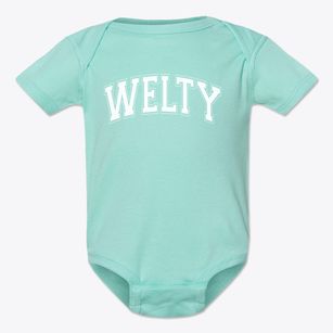 Welty Middle School Varsity Arch Baby Onesie