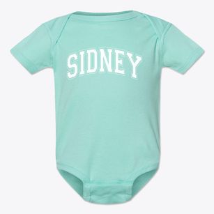 Sidney High School Varsity Arch Baby Onesie