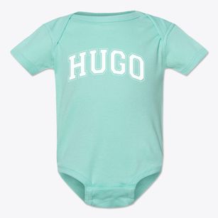 Hugo Junior High School Varsity Arch Baby Onesie