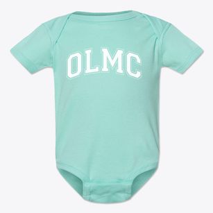 Our Lady Mount Carmel School Varsity Arch Baby Onesie