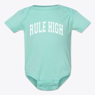 Rule High School Varsity Arch Baby Onesie