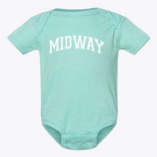 Midway High School Varsity Arch Baby Onesie