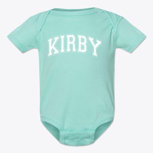 Kirby Junior High School Varsity Arch Baby Onesie