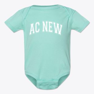 A.c. New Middle School Varsity Arch Baby Onesie