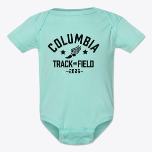 Columbia Elementary School Track and Field Baby Onesie
