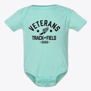 Veterans Middle School Track and Field Baby Onesie