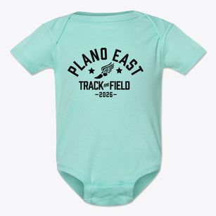 Plano East Senior High School Track and Field Baby Onesie