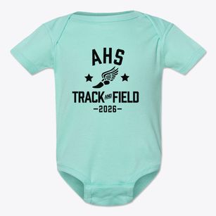 Americas High School Track and Field Baby Onesie