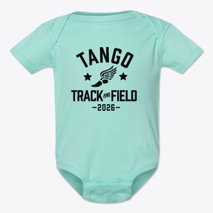 Tango 6 Track and Field Baby Onesie