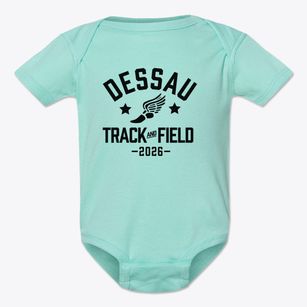 Dessau Elementary School Track and Field Baby Onesie