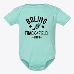 Boling High School Track and Field Baby Onesie