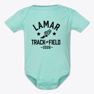 Lamar Elementary School Track and Field Baby Onesie