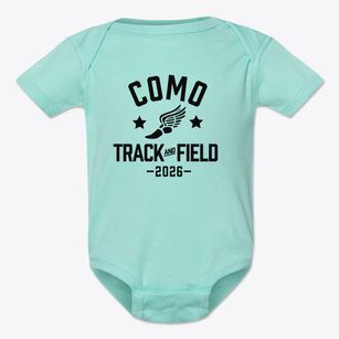 Como Elementary School Track and Field Baby Onesie