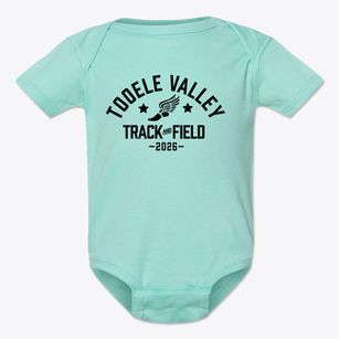 Tooele Valley High School Track and Field Baby Onesie