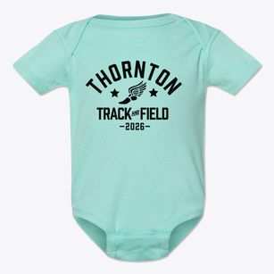Thornton Friends School Upper School Track and Field Baby Onesie