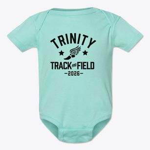 Trinity Lutheran School Track and Field Baby Onesie