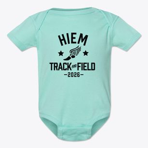 Hiem Middle School Track and Field Baby Onesie