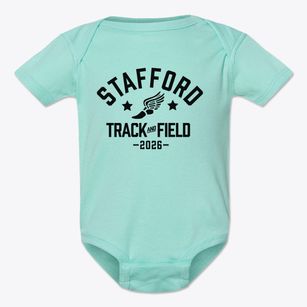 Stafford Senior High School Track and Field Baby Onesie