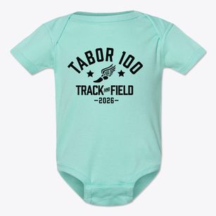 Tabor 100 Track and Field Baby Onesie