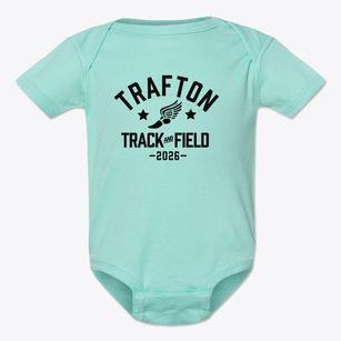 Trafton Elementary School Track and Field Baby Onesie