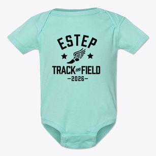 Estep High School Track and Field Baby Onesie