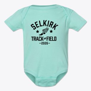 Selkirk High School Track and Field Baby Onesie