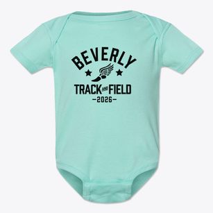 Beverly Elementary School Track and Field Baby Onesie