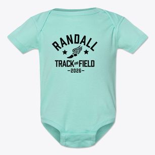 Randall Consolidated School Track and Field Baby Onesie