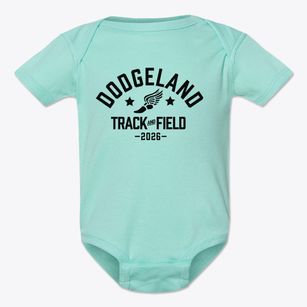 Dodgeland High School Track and Field Baby Onesie