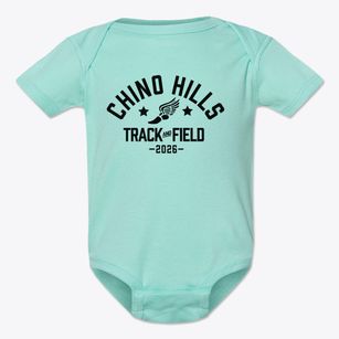 Chino Hills High School Track and Field Baby Onesie