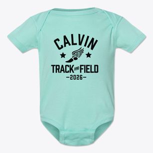Calvin Christian School Track and Field Baby Onesie