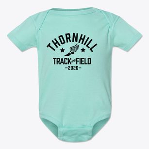 Thornhill Elementary School Track and Field Baby Onesie