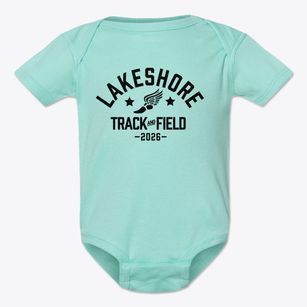 Lakeshore Alternative Elementary School Track and Field Baby Onesie