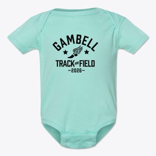 Gambell High School Track and Field Baby Onesie