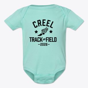 Creel Elementary School Track and Field Baby Onesie