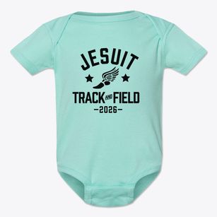 Jesuit High School Track and Field Baby Onesie