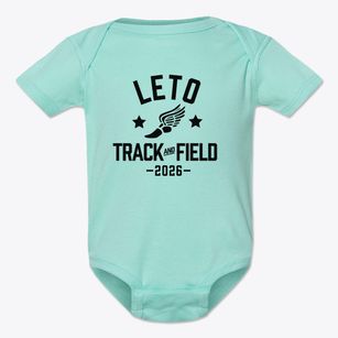 Leto High School Track and Field Baby Onesie