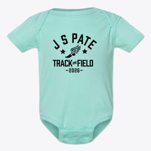 J S Pate Elementary School Track and Field Baby Onesie