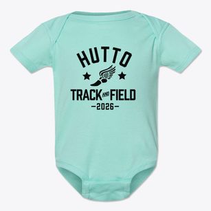 Hutto Middle School Track and Field Baby Onesie