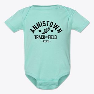 Annistown Elementary School Track and Field Baby Onesie