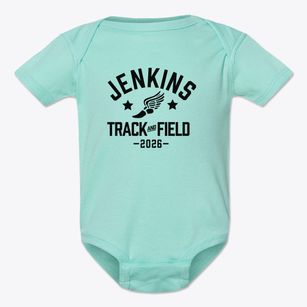 H.v. Jenkins High School Track and Field Baby Onesie