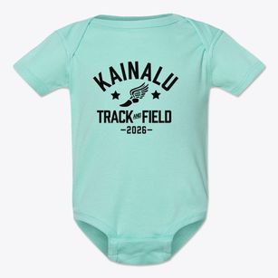 Kainalu Elementary School Track and Field Baby Onesie