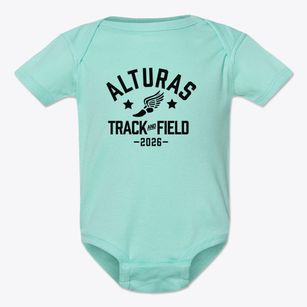 Alturas Prep Track and Field Baby Onesie