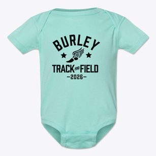 Burley Junior High School Track and Field Baby Onesie