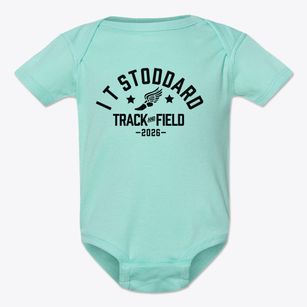 I T Stoddard Elementary School Track and Field Baby Onesie