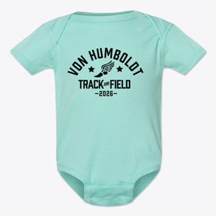 Von Humboldt Elementary School Track and Field Baby Onesie