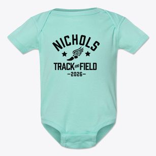 Nichols Middle School Track and Field Baby Onesie