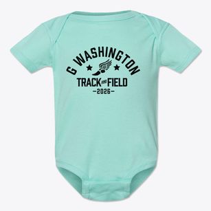 G Washington Elementary School Track and Field Baby Onesie