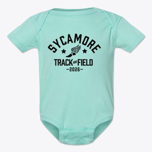 Sycamore High School Track and Field Baby Onesie