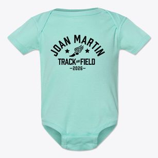 Joan Martin Elementary School Track and Field Baby Onesie
